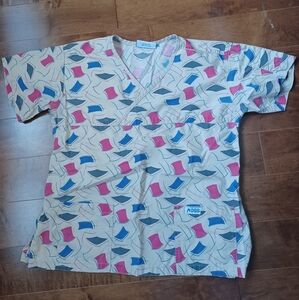 Scrub top small Mobb